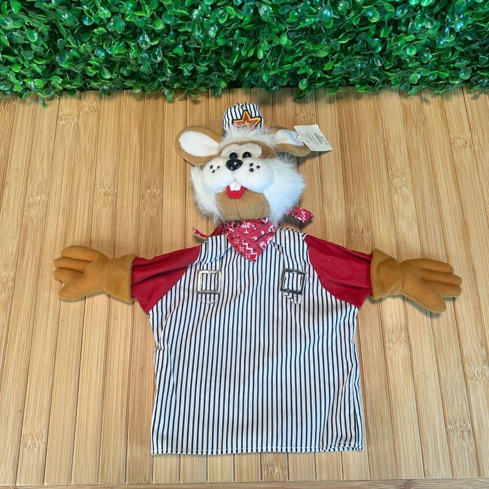 NWT Vintage 2001 Astros Field Junction Jack Hand Puppet Rare Collectors Mascot